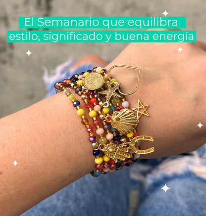 Semanario de 7 pulseras